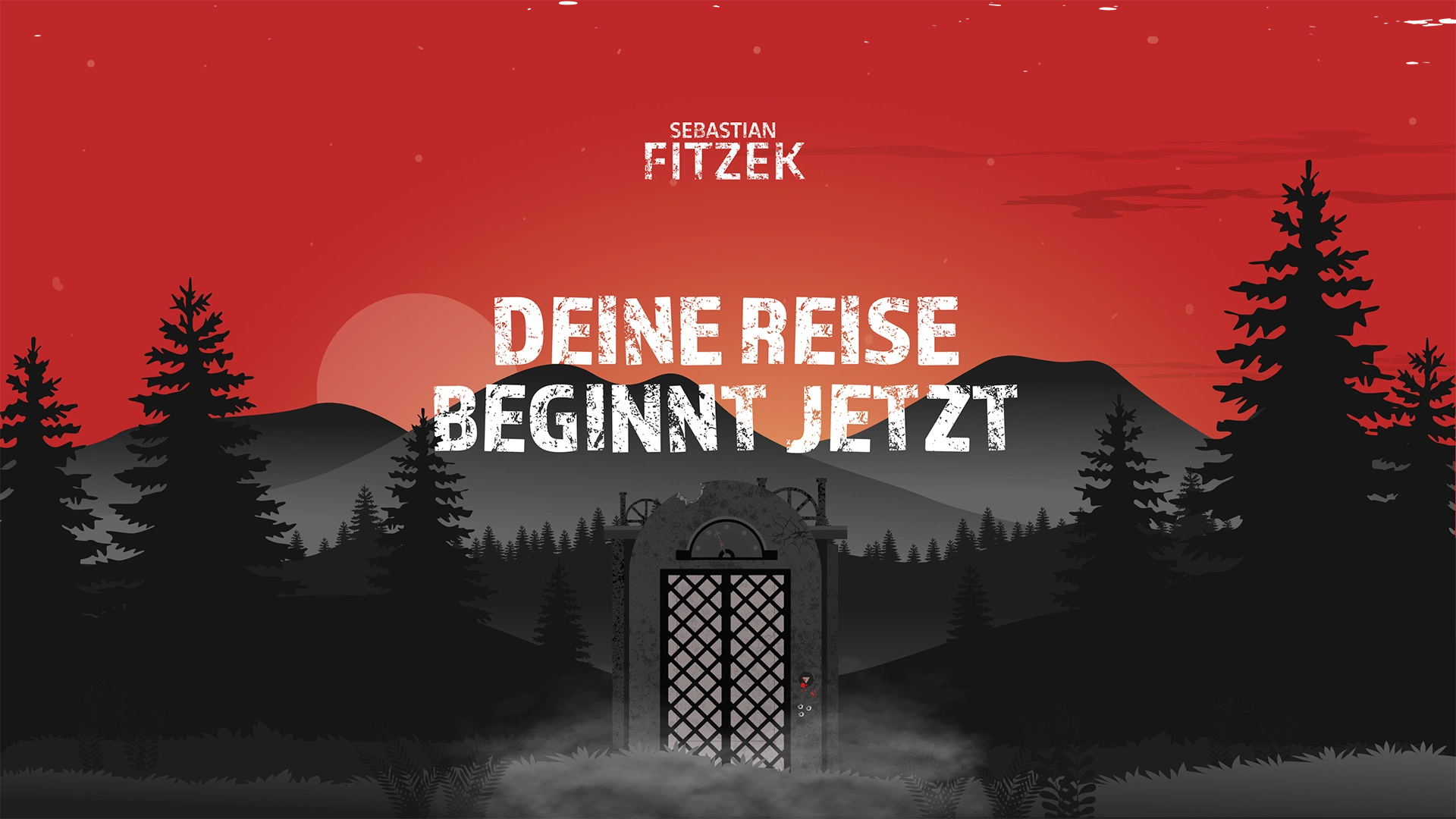 A picture shows the header of Sebastian Fitzek's website.